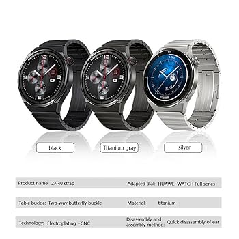 Amazon.co.jp: VeveXiao チタンストラップ Huawei Watch GT5
